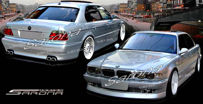 Custom BMW 7 Series Body Kit  Sedan (1995 - 2001) - $1290.00 (Manufacturer Sarona, Part #BM-024-KT)